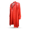 OZABI Set Nuisette et Kimono Femme 2 Pièces Satin Effet Soie Bustier Dentelle Pailletée Bretelles Fines Réglables Dos Nu Kimono