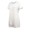 OZABI Pack de 2 Chemises de Nuit Femme Manches Courtes Dentelle Col Boutonné Uni & Imprimé Fantaisie 80% Coton 20% Polyester