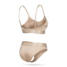 ROXY - Ensemble Lingerie Femme Licence Officielle - Bralette Triangle Coussinée + Culotte - Coton Modal Doux - Plusieurs Coloris