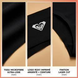ROXY Culotte Microfibre Invisible Laser Cut Femme - Pack de 4 - Sans Couture - Polyamide