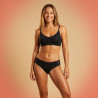 ROXY Culotte Microfibre Invisible Laser Cut Femme - Pack de 4 - Sans Couture - Polyamide