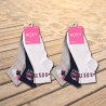 ROXY Chaussettes Fille Quarter Pack de 6 - Coton Respirant