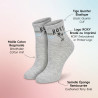 ROXY Chaussettes Fille Quarter Pack de 6 - Coton Respirant