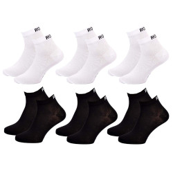 ROXY Chaussettes Fille Quarter Pack de 6 - Coton Respirant