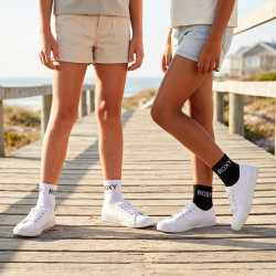 ROXY Chaussettes Fille Quarter Pack de 6 - Coton Respirant