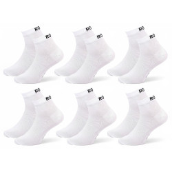 ROXY Chaussettes Fille Quarter Pack de 6 - Coton Respirant