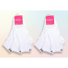 ROXY Chaussettes Fille Quarter Pack de 6 - Coton Respirant