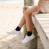 ROXY Chaussettes Fille Quarter Pack de 6 - Coton Respirant
