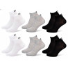 ROXY Chaussettes Fille Quarter Pack de 6 - Coton Respirant