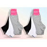ROXY Chaussettes Fille Quarter Pack de 6 - Coton Respirant