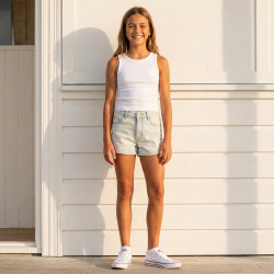 ROXY Chaussettes Fille Sneaker Pack de 6 (Lot) - Coton Respirant, Semelle Éponge Rembourrée, Tige Basse Discrète, Logo Roxy