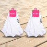 ROXY Chaussettes Fille Sneaker Pack de 6 (Lot) - Coton Respirant, Semelle Éponge Rembourrée, Tige Basse Discrète, Logo Roxy