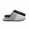 OLIVER GRANT PARIS Pantoufles Mules Homme Pack 2 Paires Tige Côtelée Semelle Mousse