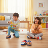 OZABI Pack 2 Paires Chaussons Enfant Pat Patrouille Fourrés Doublure Éponge Semelle Antidérapante ABS