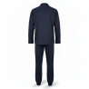 OLIVER GRANT PARIS Ensemble Pyjama Long Homme Bleu Marine, Chemise Col Boutonnée et Pantalon 100% Coton