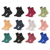 OZABI Chaussettes Femme à Paillettes Lurex - Calendrier de l'Avent 24 Messages Humour - Coffret 12 Paires
