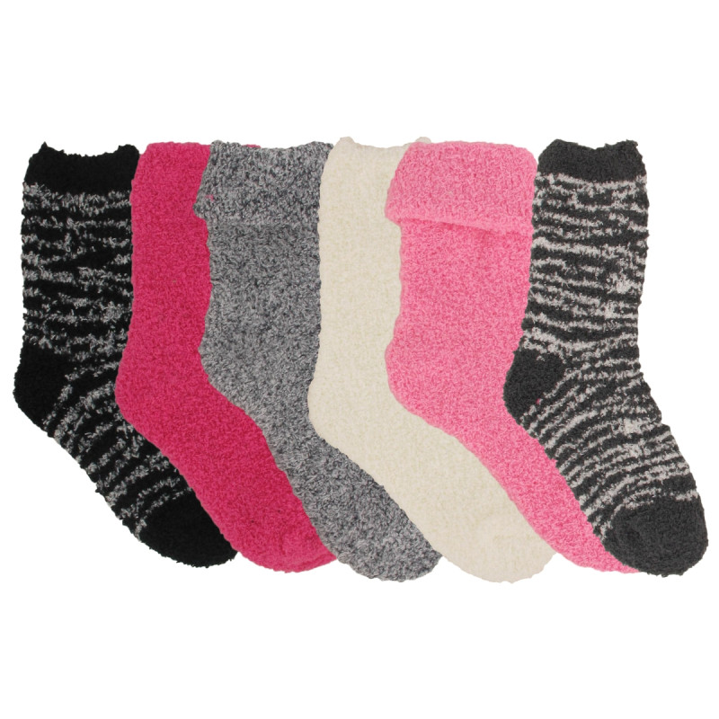 Chaussettes douces enfant lot de 6
