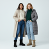 OZABI Bottines Fourrées Femme Tige Suédine Zip et Sangle, Revers Fausse Fourrure, Semelle Crantée