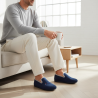 OZABI Pantoufles Charentaises Fantaisie Homme Fabriquées en Espagne, Semelle Intérieure Amovible, Semelle Caoutchouc