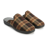 OZABI Pantoufles Mules Homme Fabriquées en Espagne, Tige Jacquard Écossais, Doublure Feutrine, Semelle Caoutchouc Rigide