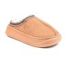 OZABI Pantoufles Mules Femme Hiver, Style Scandinave, Tige Suédine, Intérieur Fourré, Semelle Épaisse Caoutchouc Antidérapante
