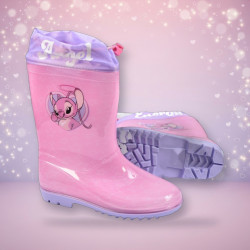 OZABI Bottes de Pluie Enfant Licence Dessins Animés - Imperméables, Semelle Antidérapante, Lien de Serrage au Col, Doublure Poly