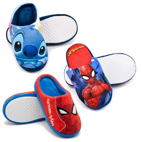 OZABI Chaussons Pantoufles Enfant Dessins Animés, Chausson Ouvert Mixte, Intérieur Éponge Doux, Semelle Antidérapante