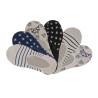 Chaussettes invisibles fille lot de 6