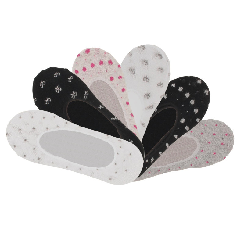Chaussettes invisibles femme lot de 6