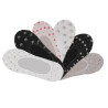 Chaussettes invisibles femme lot de 6