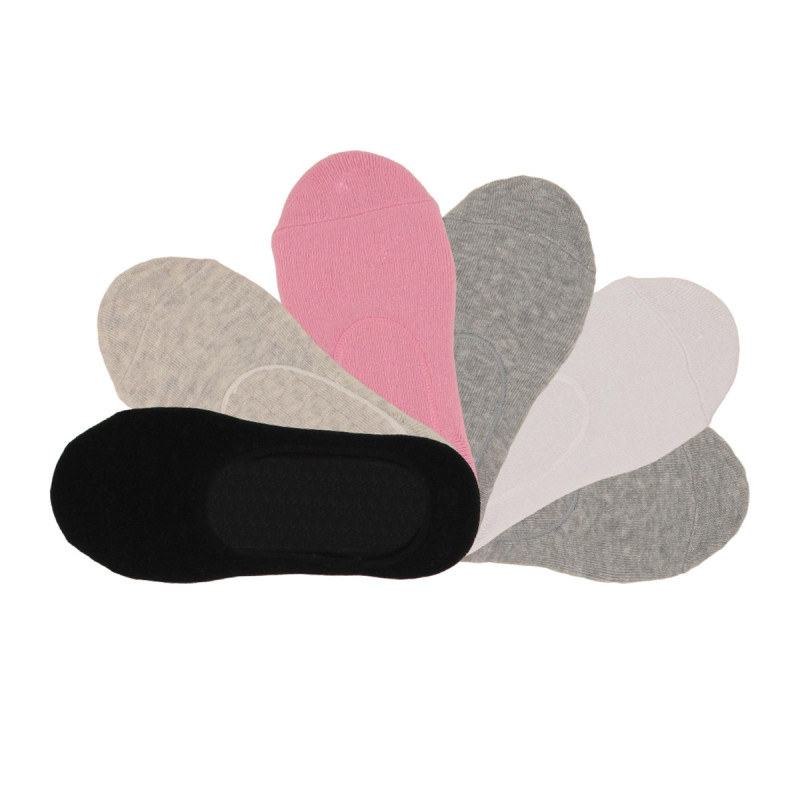Chaussettes invisibles fille lot de 6