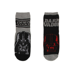 Chaussettes antidérapantes Star Wars enfant lot de 2