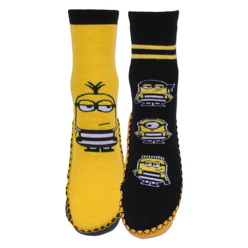 Chaussons chaussettes lot de 2 LES MINIONS