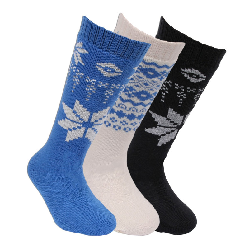 Chaussettes hautes enfant lot de 3
