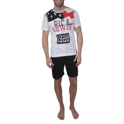 Ensemble pyjama court homme