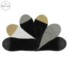 Chaussettes invisibles brillantes femme lot de 6