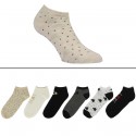 Chaussettes courtes Lulu Castagnette femme lot de 6