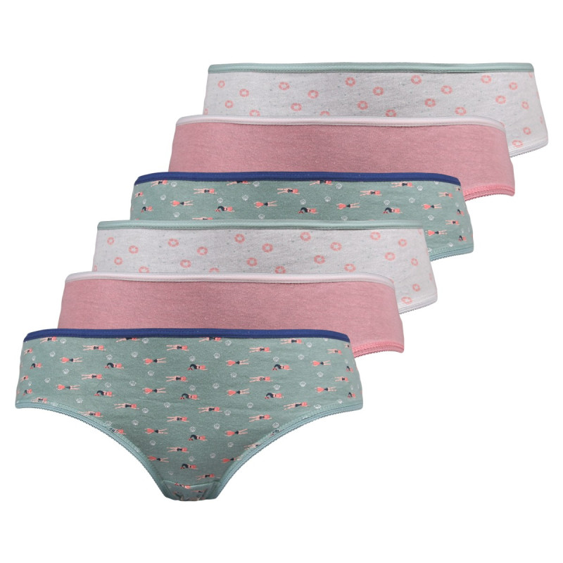 Culottes fille lot de 6