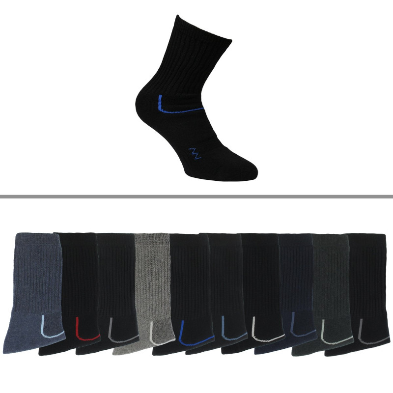 Chaussettes sport garçon lot de 10