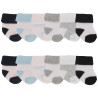 Chaussettes revers bébé naissance lot de 12