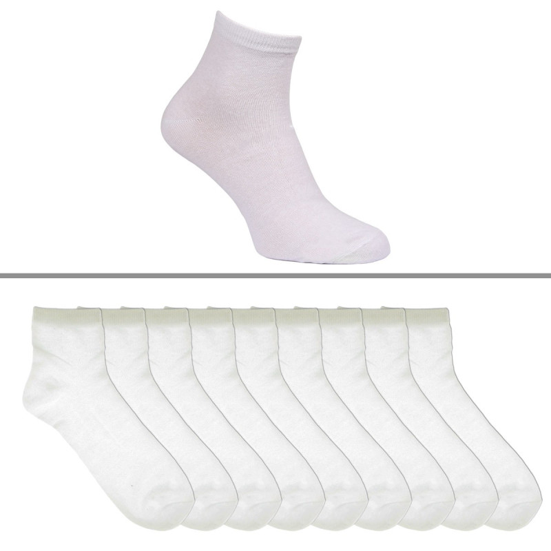 Chaussettes courtes homme lot de 9