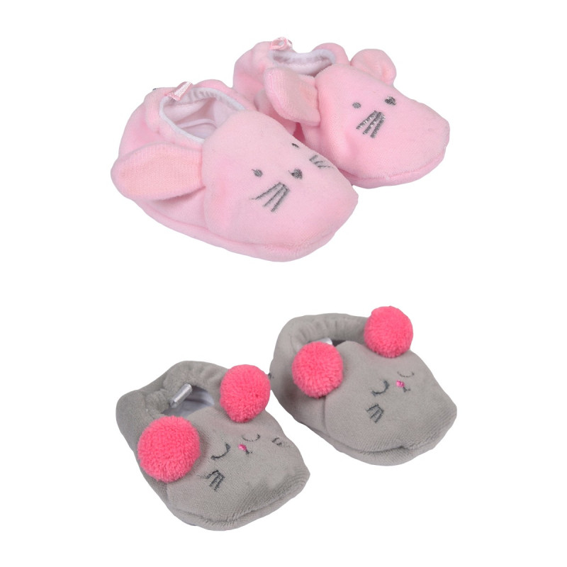 Chaussons bébé lot de 2