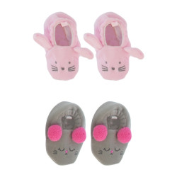 Chaussons bébé lot de 2