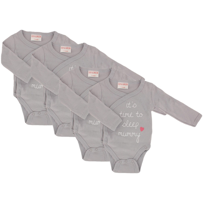 Body Bébé Lot de 4