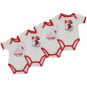 Body Bébé Lot de 4 Disney et Charmy Kitty