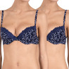 Soutien-gorge push-up microfibre femme