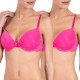 Soutien-gorge push-up microfibre femme