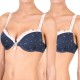 Soutien-gorge push-up microfibre femme