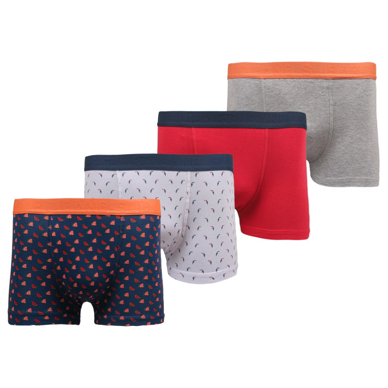 Boxers - Caleçons Slibard Gang garçon lot de 4