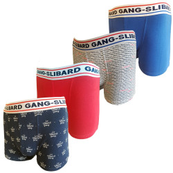 Boxers - Caleçons Slibard Gang homme lot 